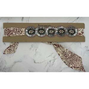 Francesca’s Embellished Paisley Headband